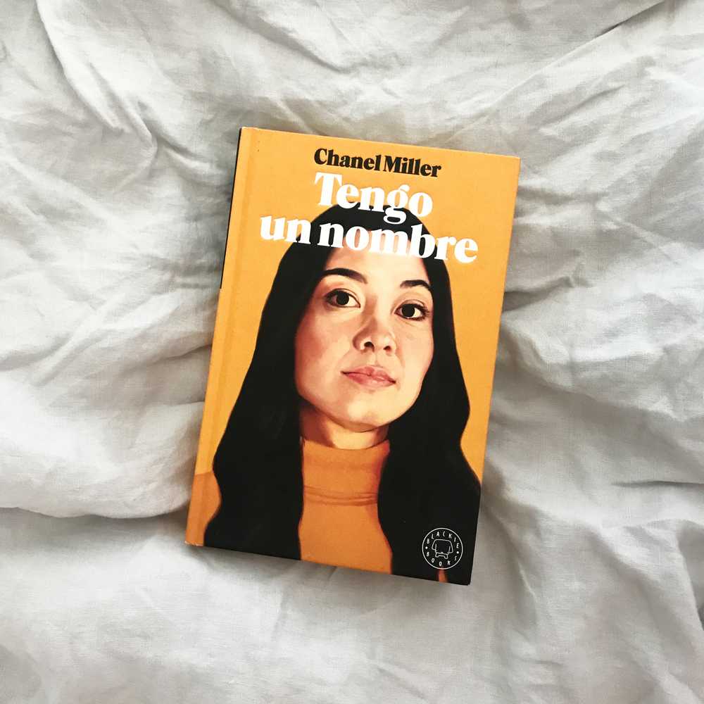 Cubierta del libro Tengo un nombre escrito por Chanel Miller